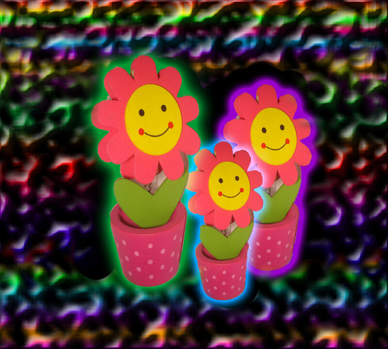 Smiling Flower Toys