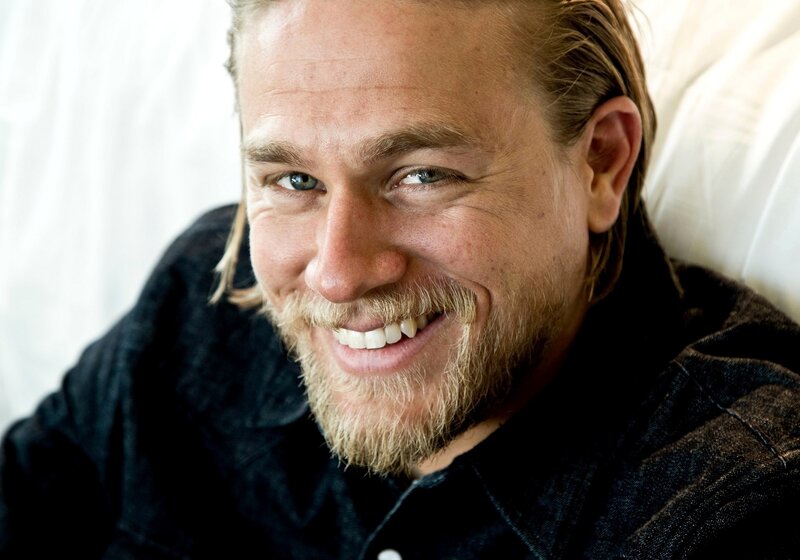 smiling man with beard