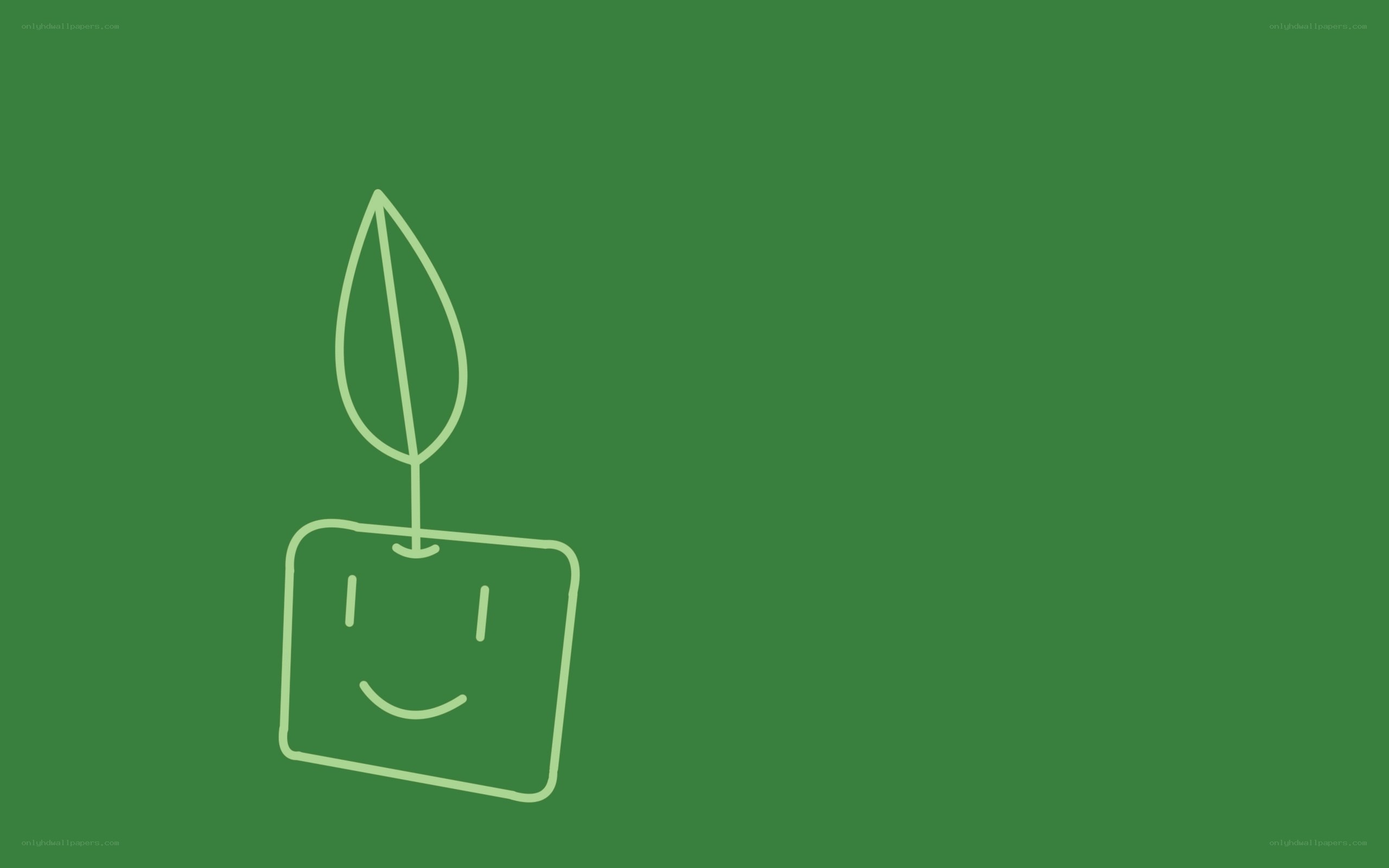 smiling plant icon