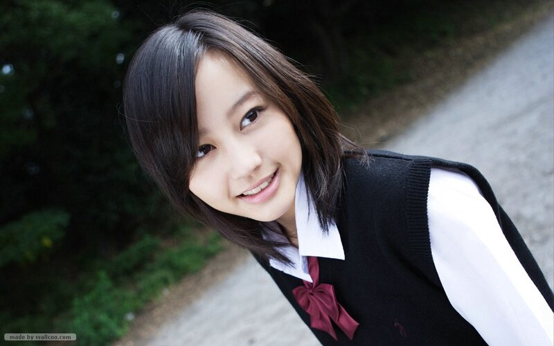 smiling student in uniform