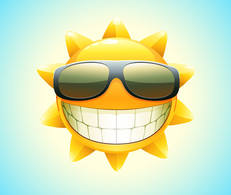 Smiling Sun Character