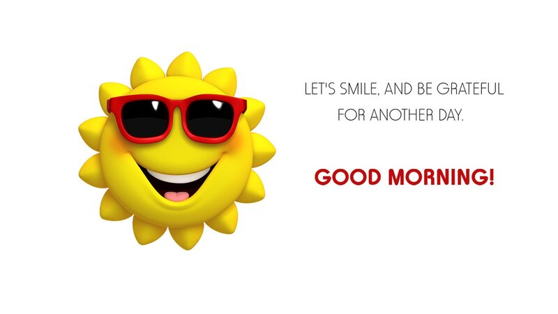 Smiling Sun Character — Yellow