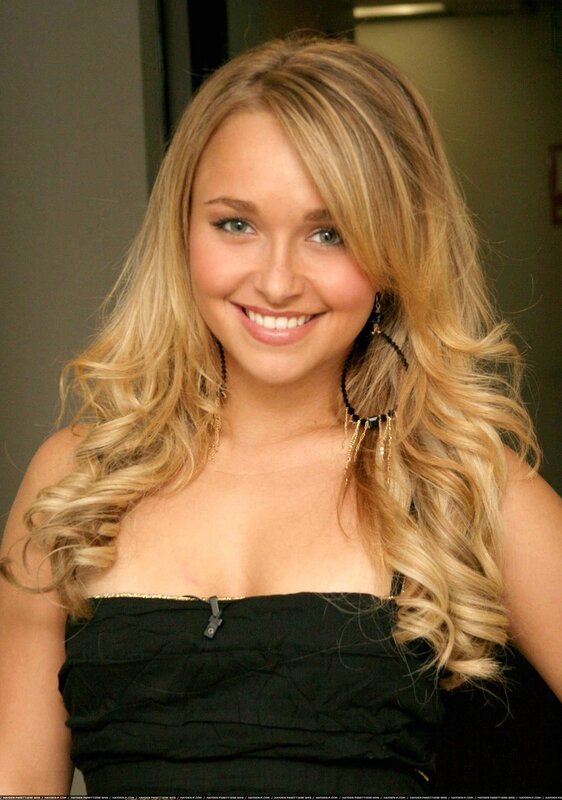 smiling woman with blonde hair