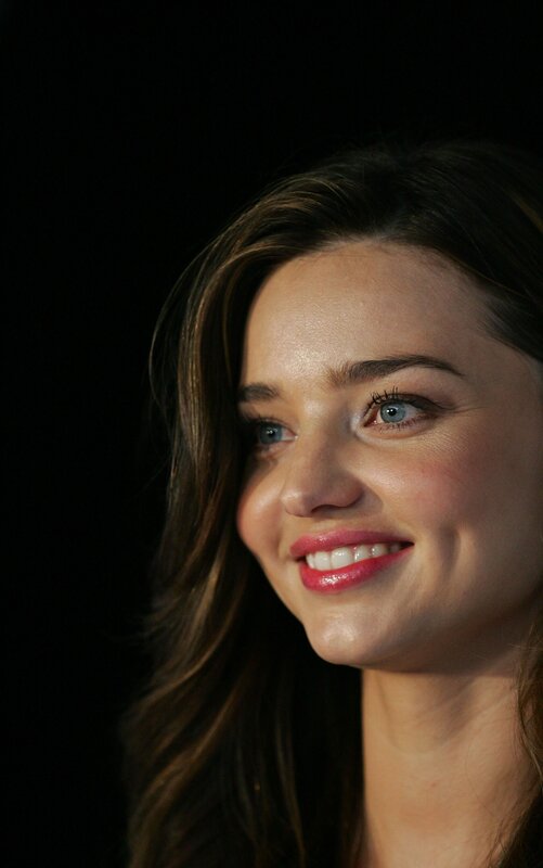 smiling woman with blue eyes
