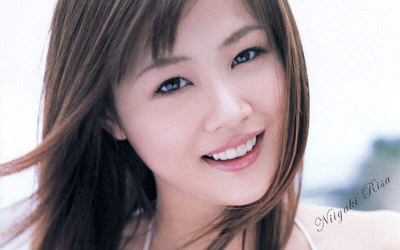 Smiling woman with brown hair