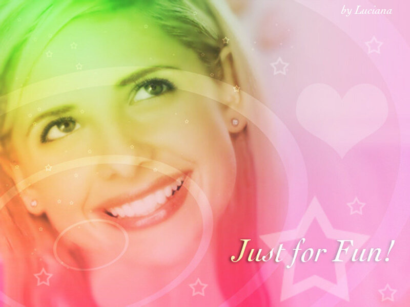 Smiling woman with colorful filter
