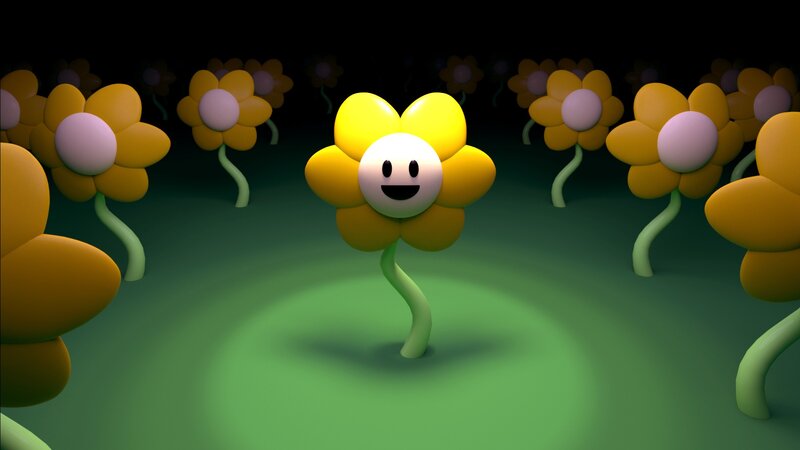 Smiling Yellow Flower