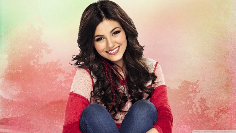 smiling young woman in sweater