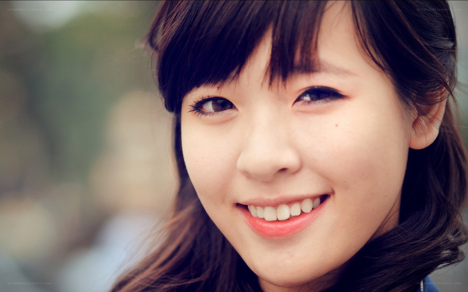 smiling young woman portrait