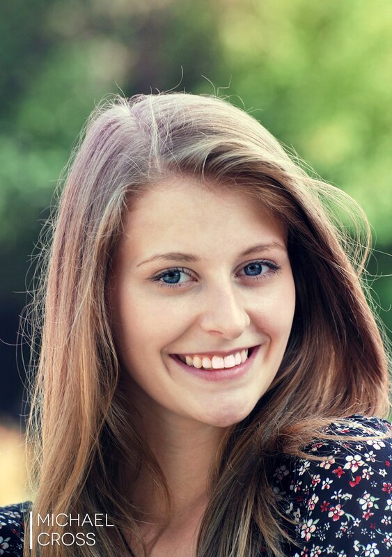 smiling young woman portrait