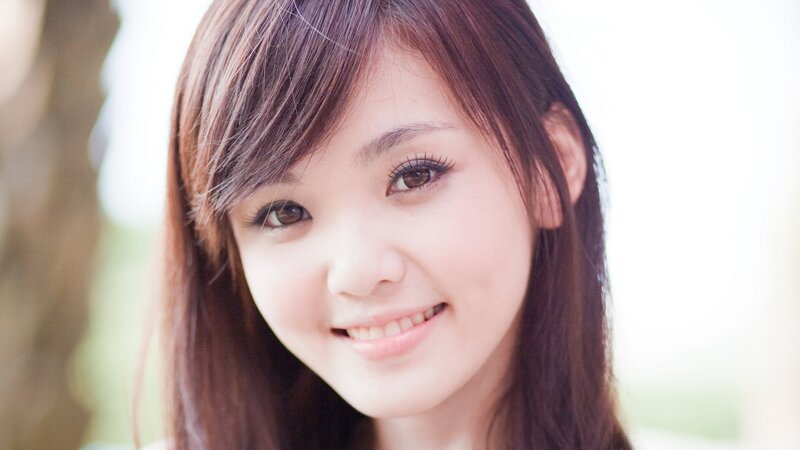 smiling young woman portrait
