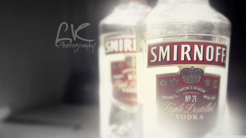 Smirnoff Vodka Bottles