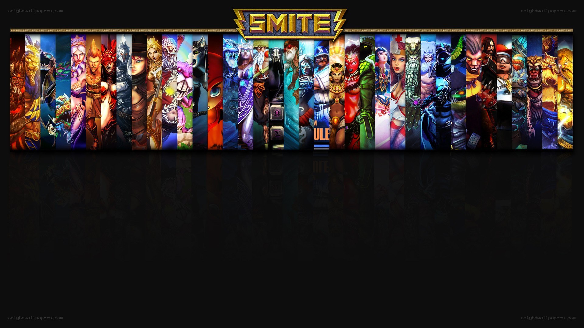 Smite game character lineup
