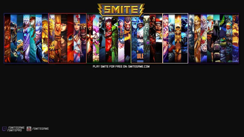 Smite game character lineup