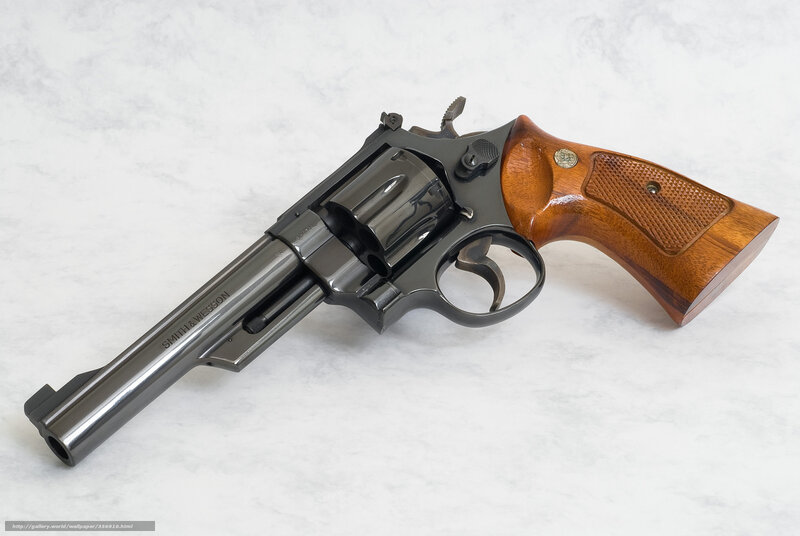 Smith & Wesson Revolver — Black, Neutral