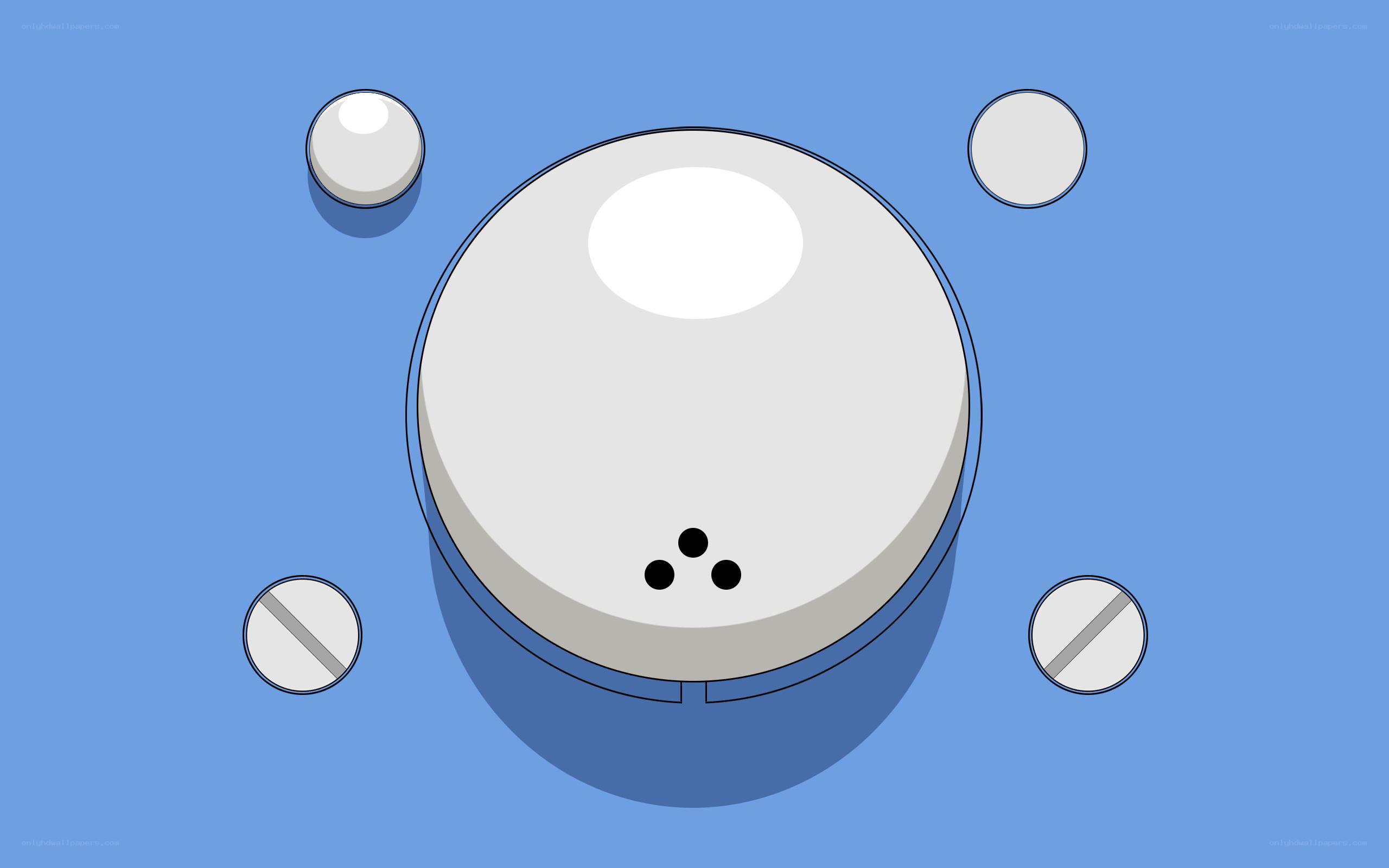 smoke detector with pills