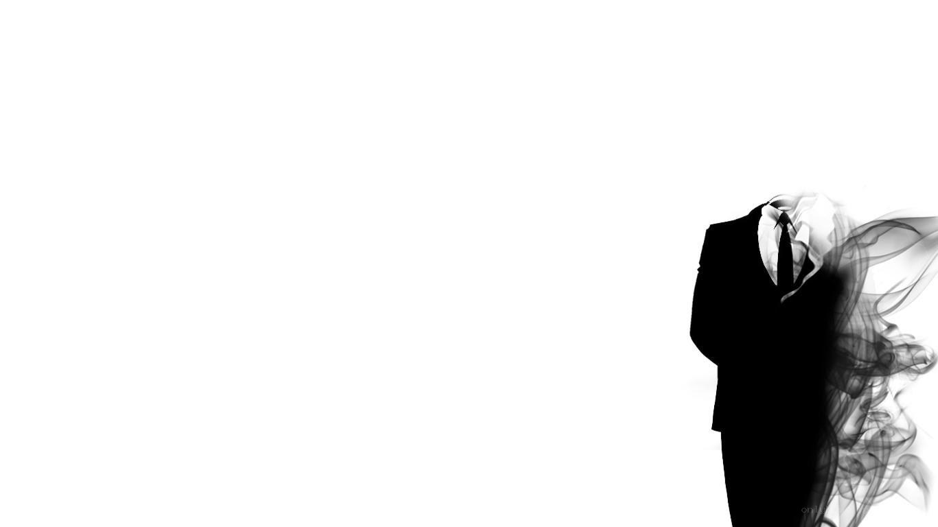 smoke figure in suit