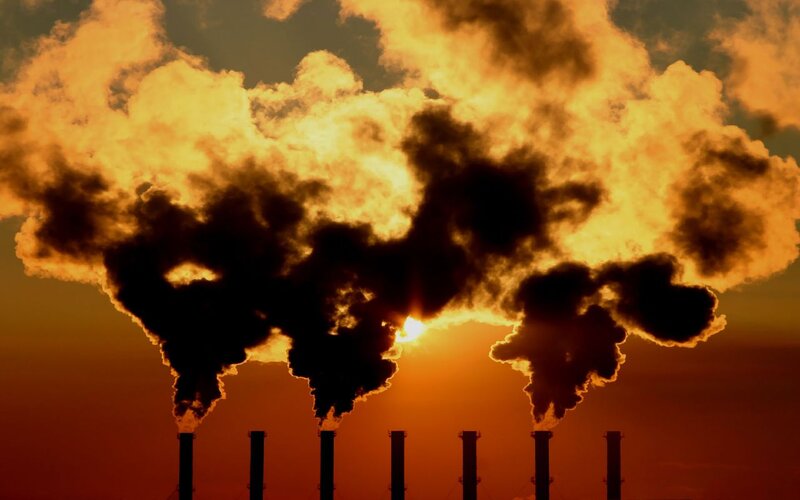Smoke from Factory Chimneys