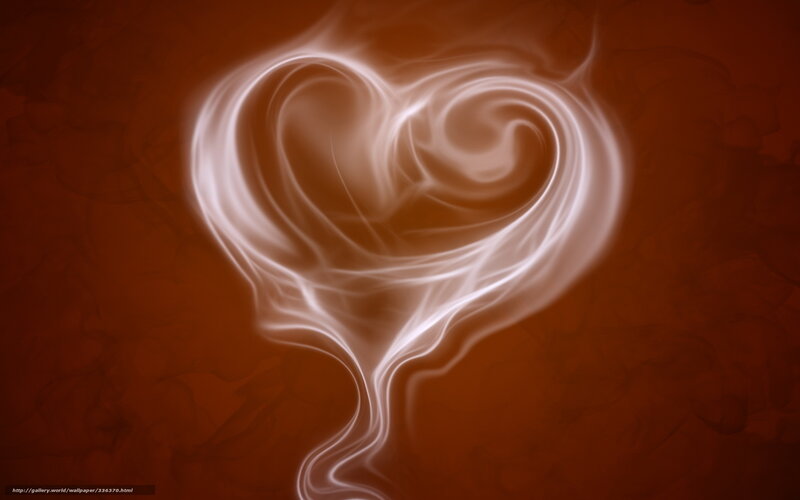 smoke heart shape
