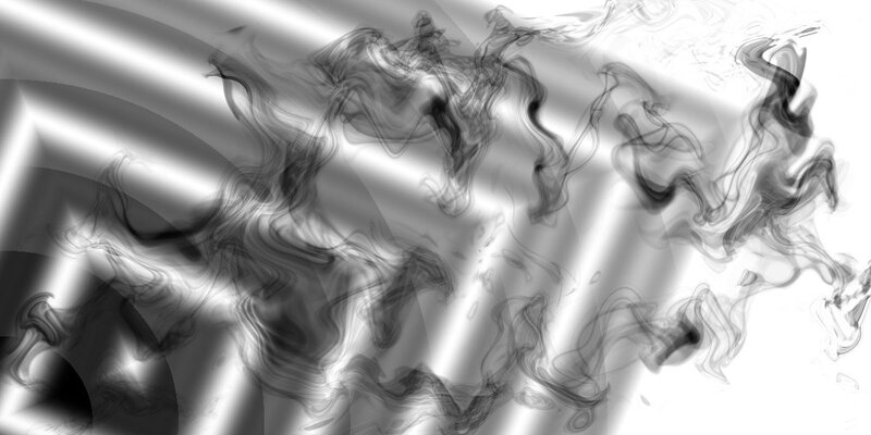 Smoke on Reflective Surface