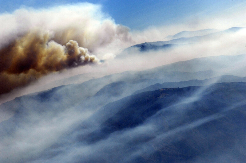 Smoke over Mountains