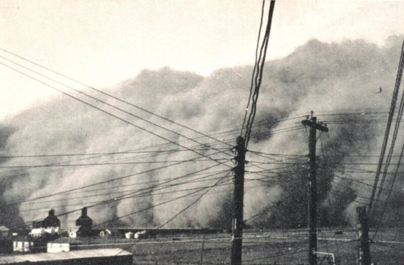 Smoke over Town