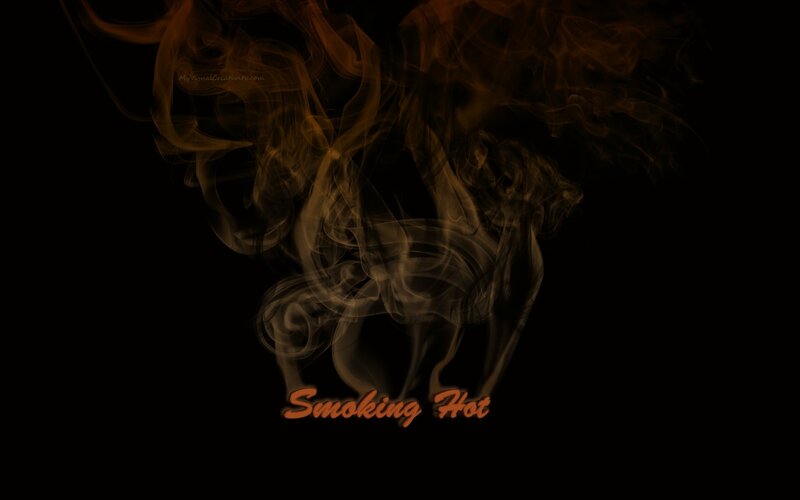Smoke Swirls on Black — Dramatic