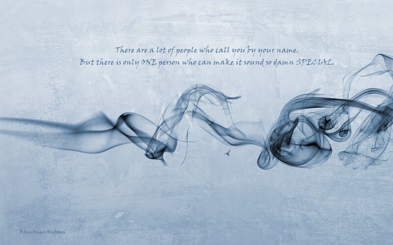 Smoke Swirls on Blue — Contemplative