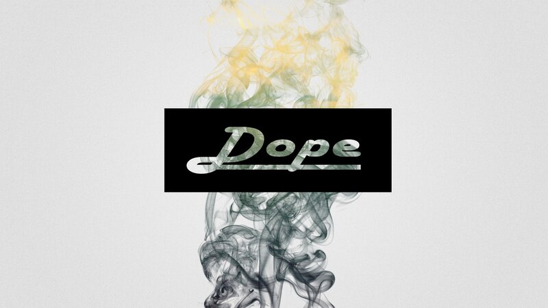 Smoke with Text