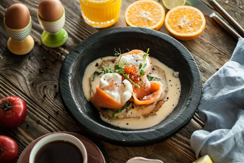 Smoked Salmon Dish
