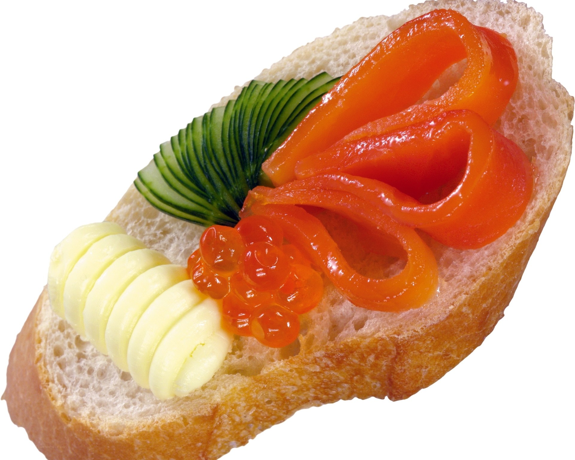 smoked salmon toast