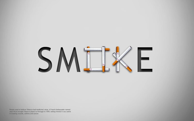 Smoking awareness graphic
