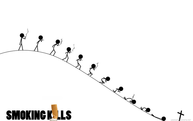 Smoking Kills Illustration
