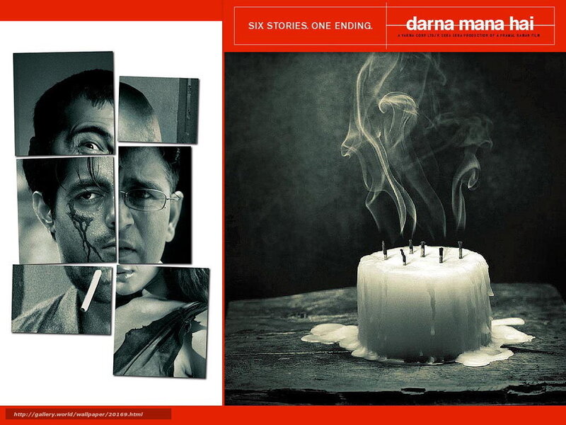Smoking Man with Scars