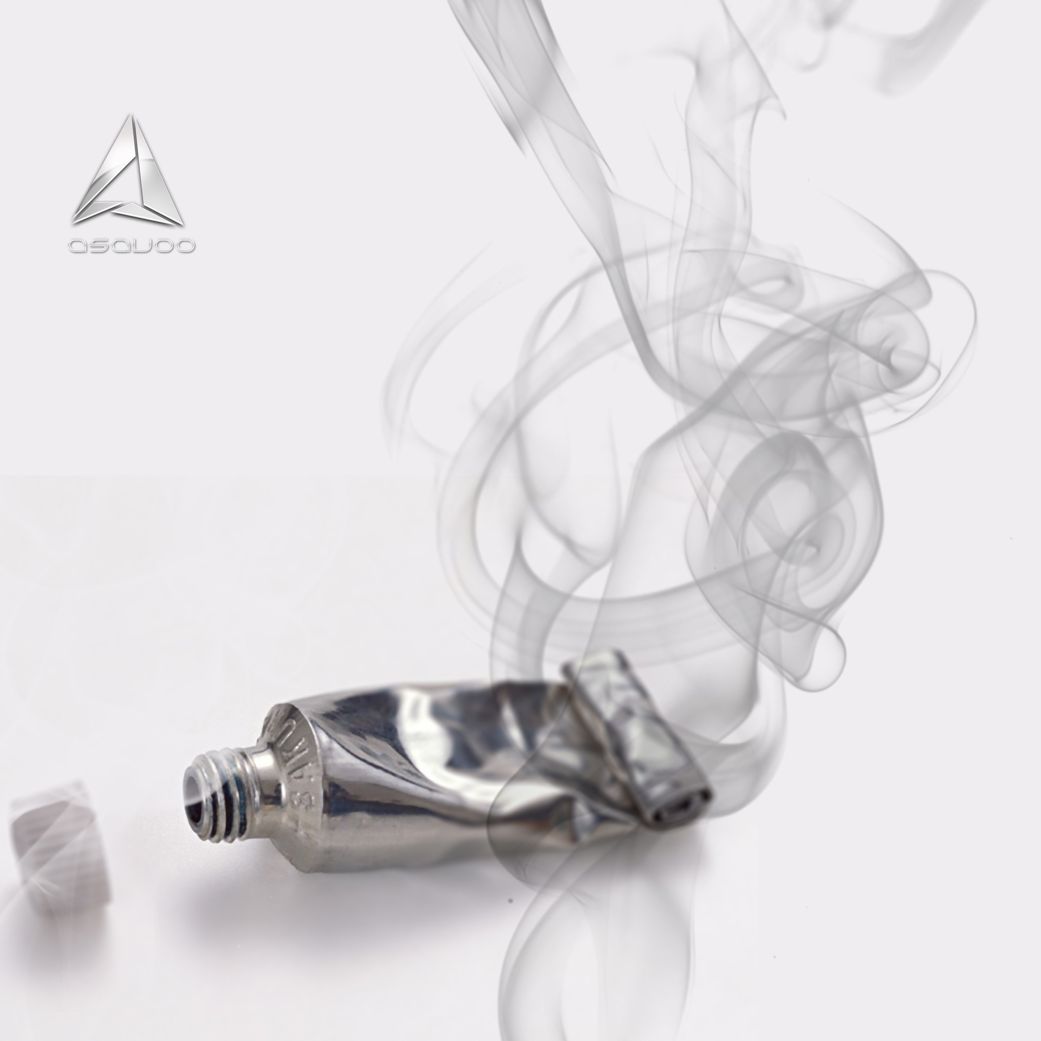 smoking paint tube