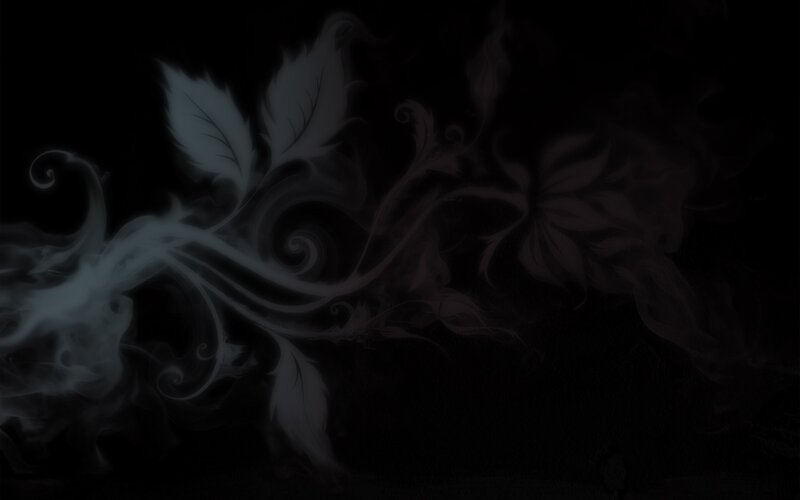 smoky floral swirl design
