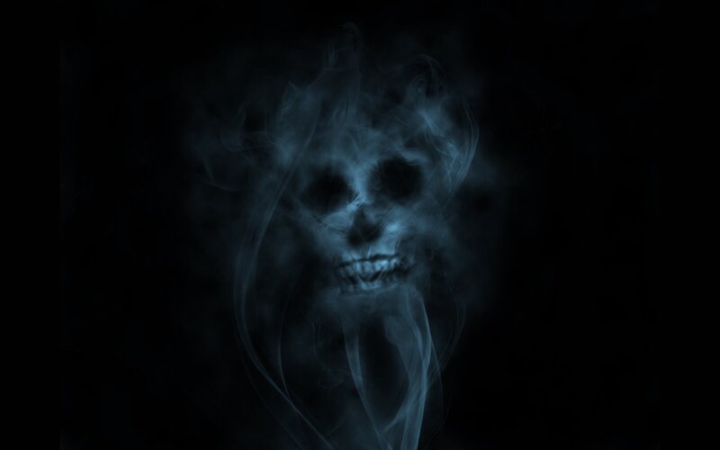 smoky skull ghost