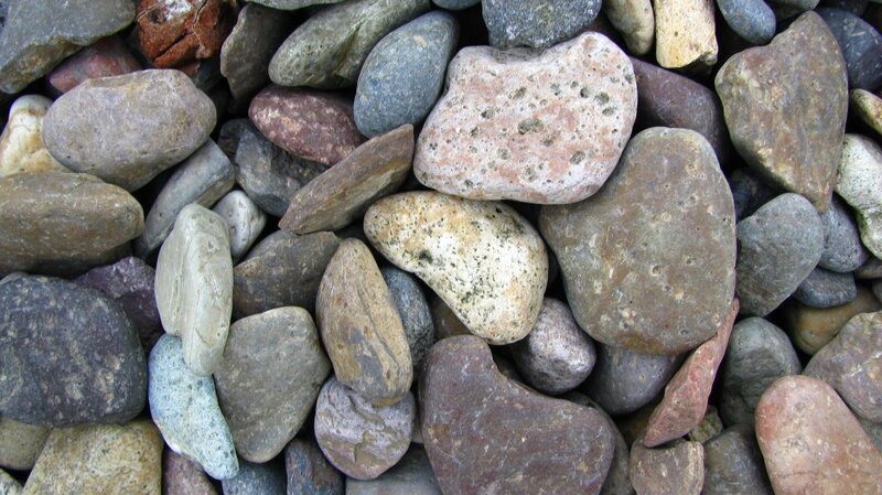 Smooth River Stones — Gray, Neutral