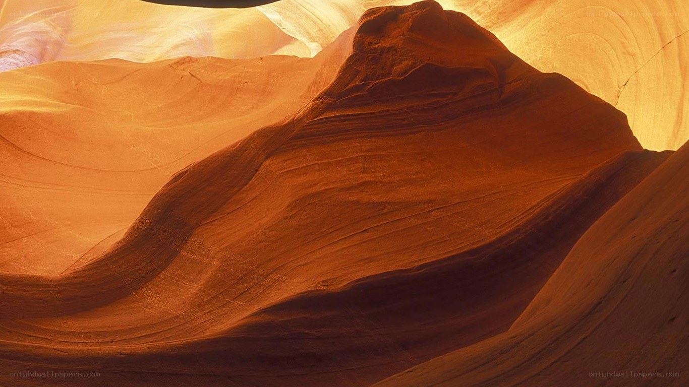 smooth sandstone formations