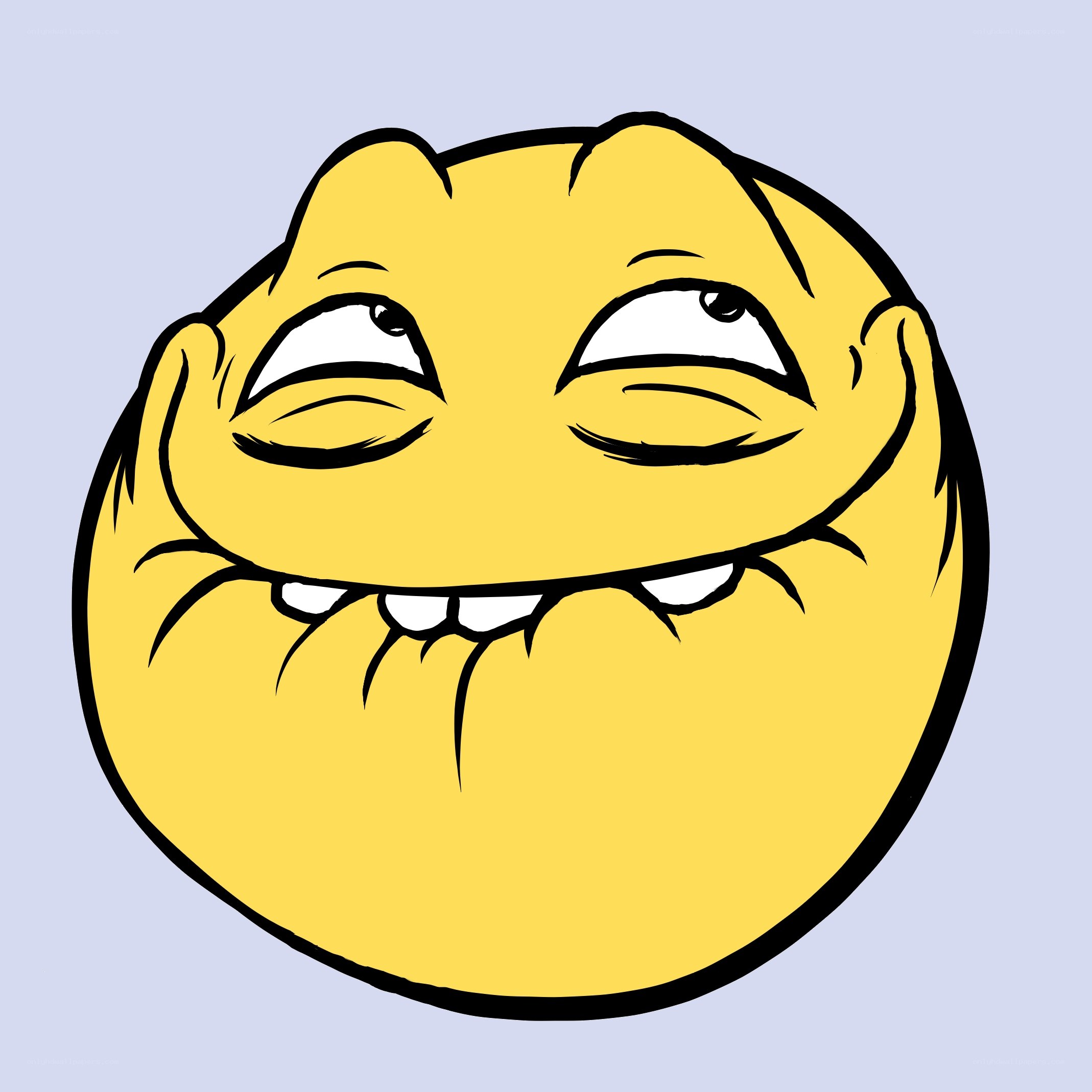 smug troll face emoji