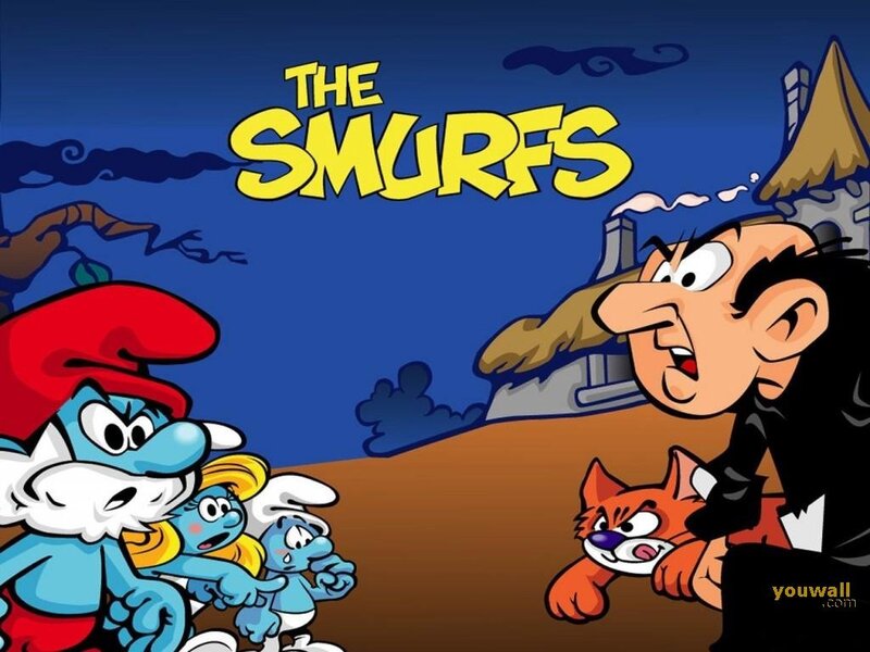 Smurfs and Gargamel