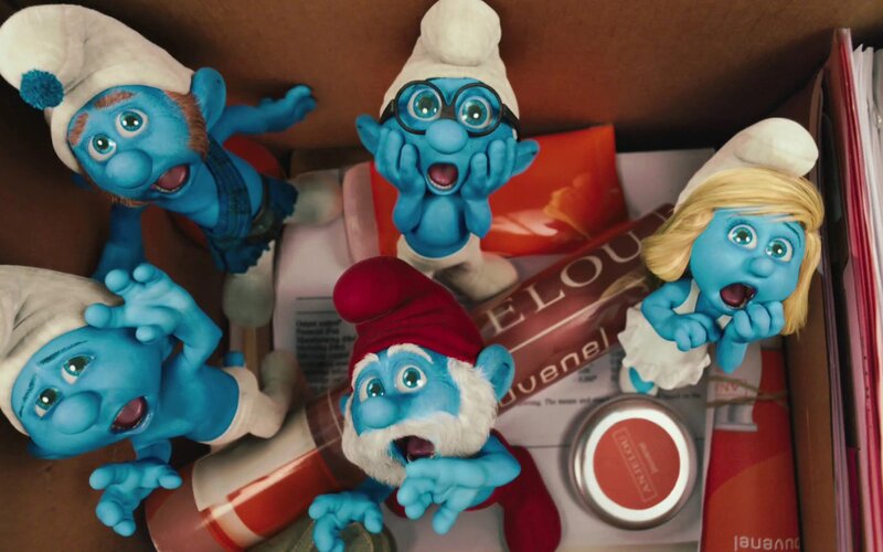 Smurfs in a box