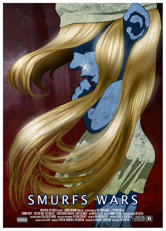 Smurfs Wars movie poster