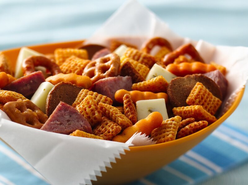 Snack Mix in a Bowl