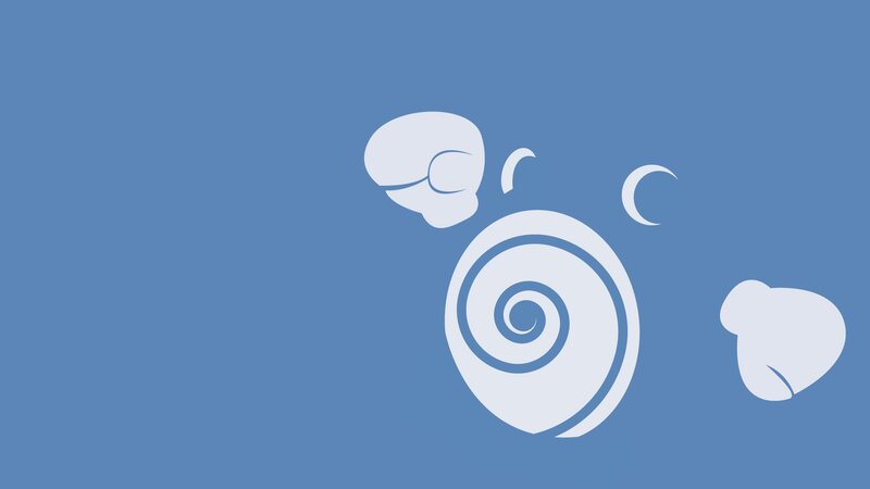 Snail with Clouds