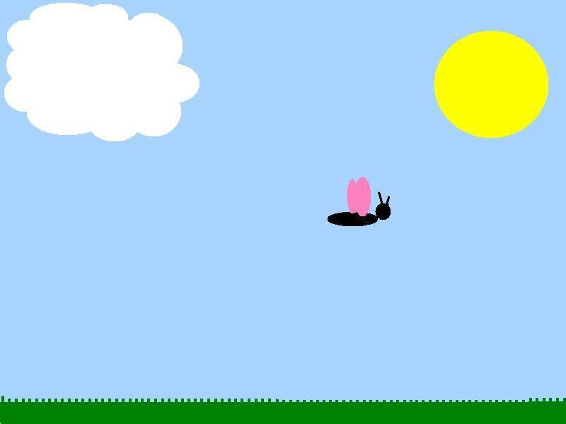 Snail with Pink Shell