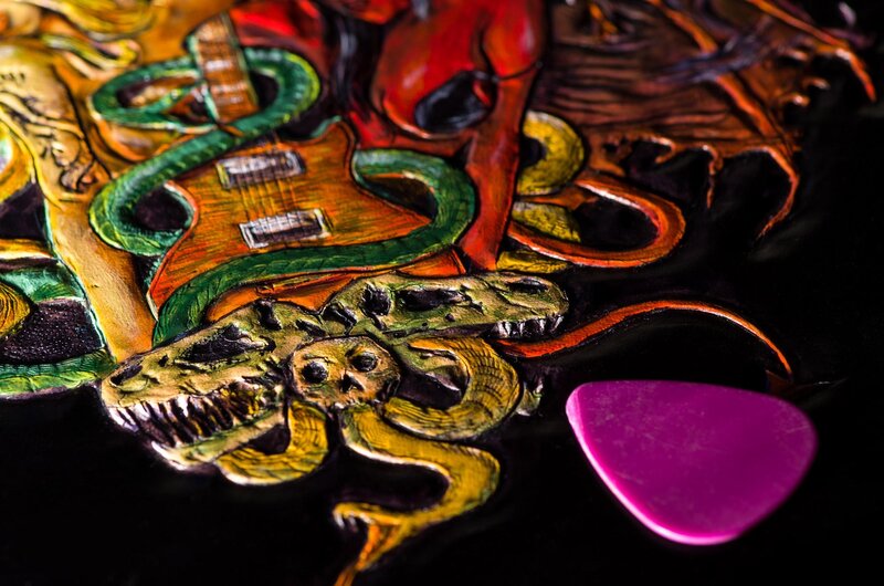 Snake and Skull Design