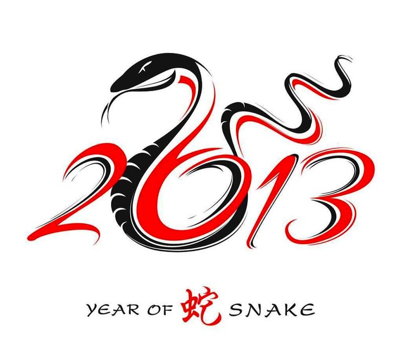 Snake Design with Numbers