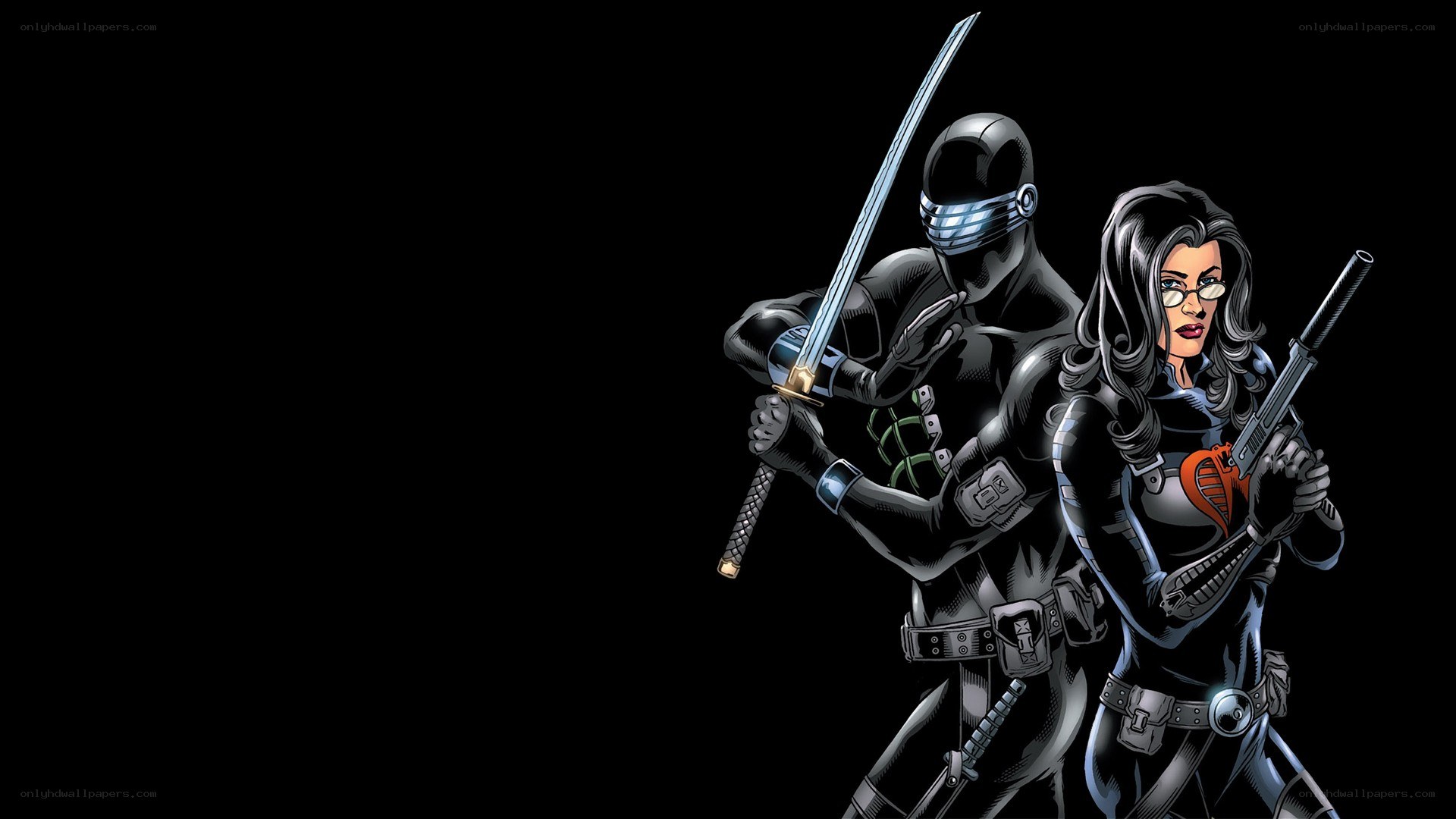 Snake Eyes and Storm Shadow