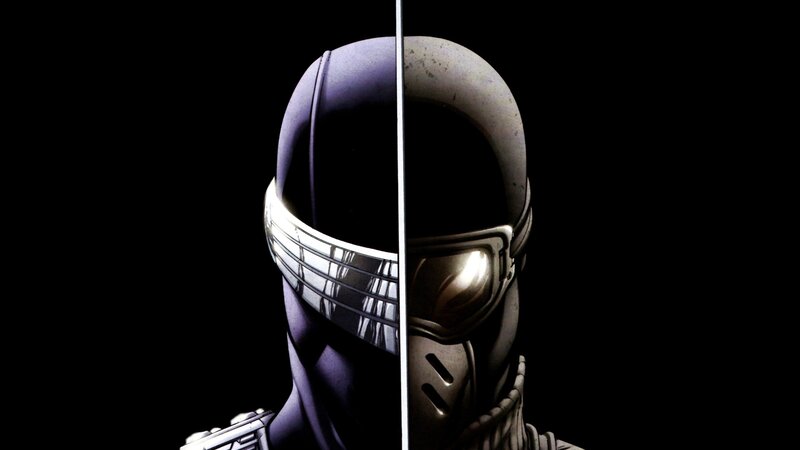 Snake Eyes character split image